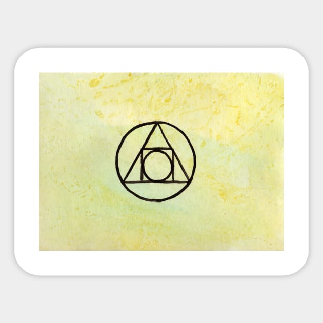 Hermetic Seal of Light Sticker by lindaursin